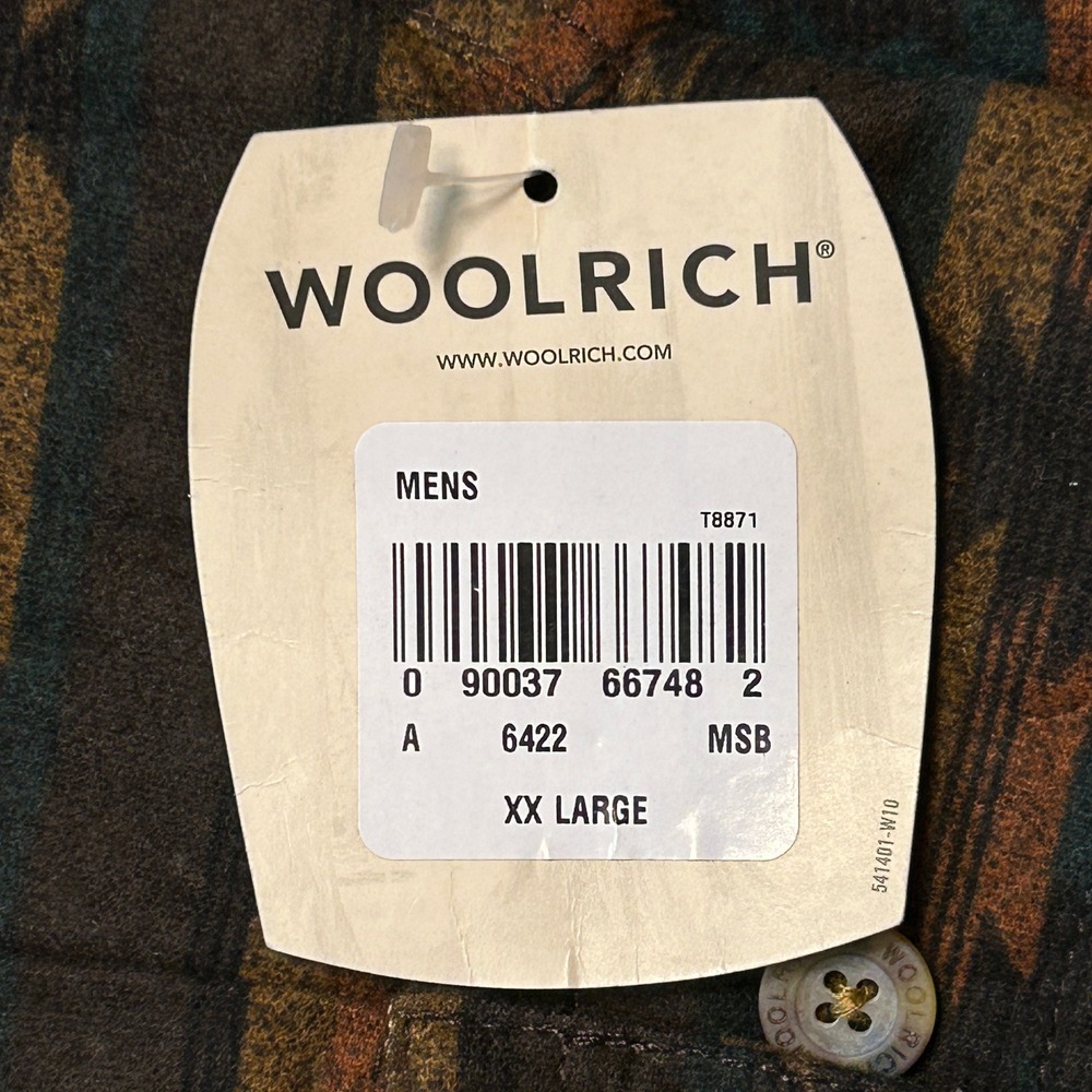 NEW Vintage Woolrich Mustang Southwest Blanket Jacket Mens 2XL Quilted Lined - Picture 5 of 14